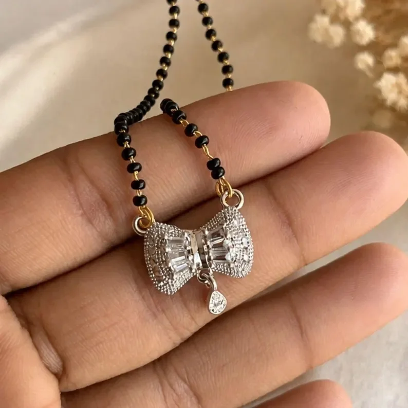 Contemporary mangalsutra jewellery design